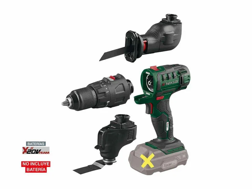  Outil multifonction rechargeable 20V 3-en-1